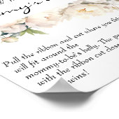 Ivory Peony Neutral Belly Guess Game Poster (Hoek)