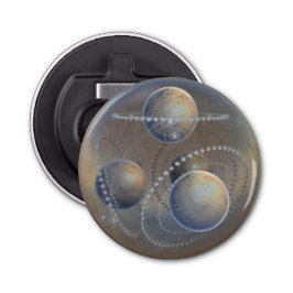 Ivory Planets Button Flesopener