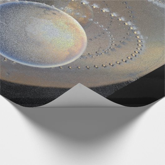 Ivory Planets Cadeaupapier (Hoek)