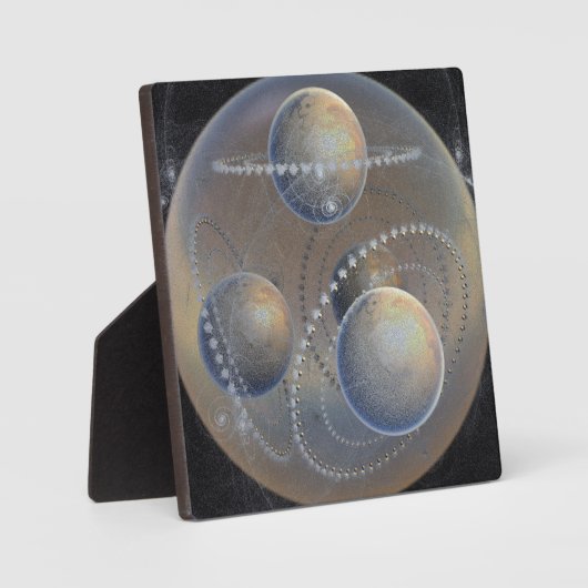 Ivory Planets Fotoplaat (Voorkant)