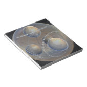 Ivory Planets Notitieblok (Schuin)