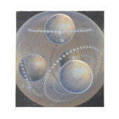 Ivory Planets Notitieblok (Voorkant)