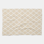 Ivory Quatrefoil Kitchen Towel Theedoek (Horizontaal)