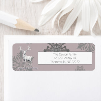 Ivory Rendier Kerst | Roze Etiket
