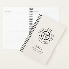Ivory Ronde Custom Logo business branded Planner