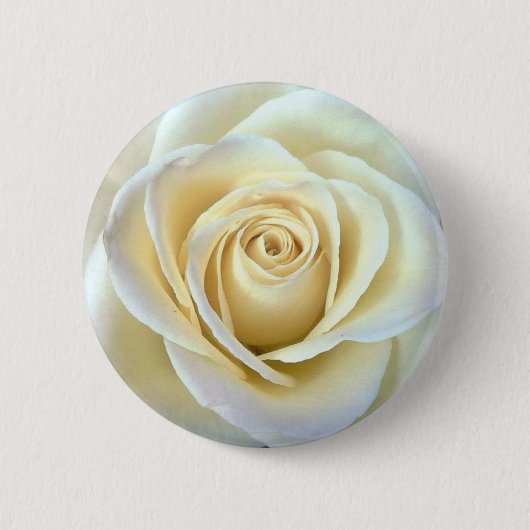 Ivory Roos Ronde Button 5,7 Cm (Voorkant)