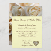 Ivory Roos Weddenschap Kaart (Voorkant / Achterkant)