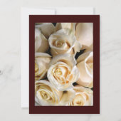 Ivory Roos Weddenschap Kaart (Achterkant)