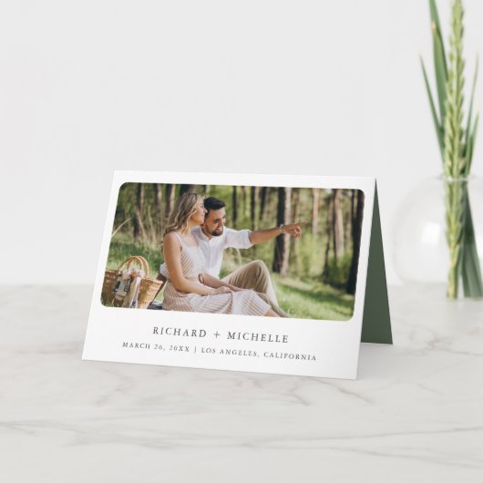 Ivory Roses Sage Green Floral QR Code Wedding (Voorkant)