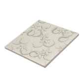 Ivory Seashells Tegeltje (Zijkant)