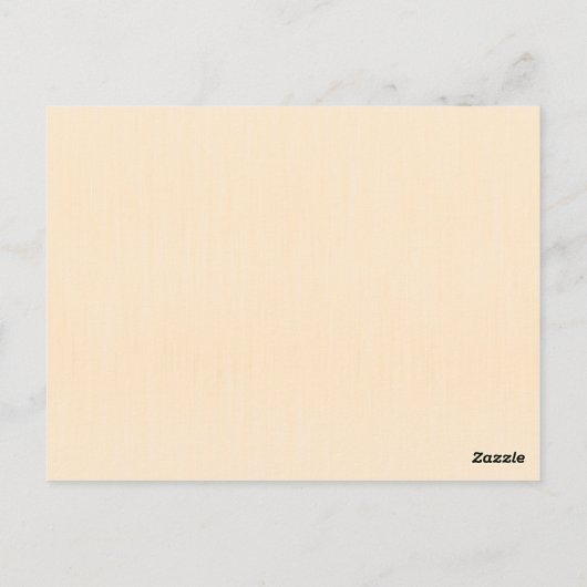 Ivory Shiny Elegant Sparkly Save the Date Briefkaart (Achterkant)