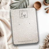 Ivory Silver Sparkle Glitter-Logo Veroorbaar beeld Visitekaartje