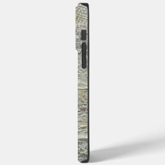 Ivory Snake Skin iPhone 14 Hoesje (Achterkant / Links)