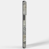 Ivory Snake Skin iPhone 14 Hoesje (Achterkant / Rechts)