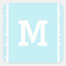 Ivory Snowflake Lijst Holiday Monogram