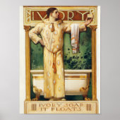 Ivory Soap it Floats, Ivory Magazine, 1900 Poster (Voorkant)