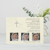 Ivory Splendor Fotouitnodiging Kaart (Staand voorkant)