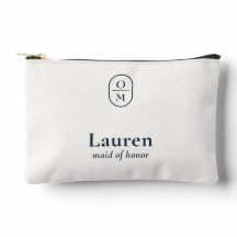 Ivory | Trouw Monogram Bruidsmeisje Cadeau