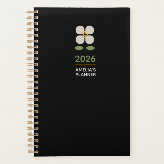 IVORY VINES - 2026 Aangepaste Planner (Voorkant)