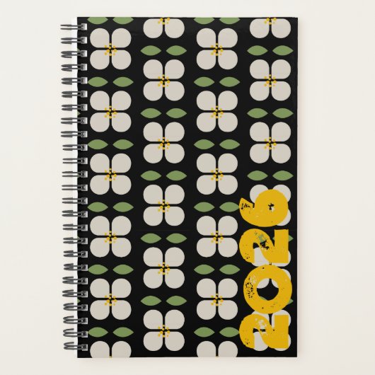 IVORY VINES - Botanical Pattern Planner (Voorkant)