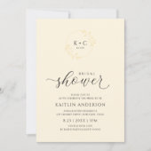 Ivory Vrijgezellenfeest Elegant Delicate Calligraf Kaart (Voorkant)