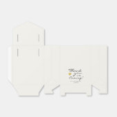Ivory White, bedankt voor je verjaardagsfeestje Bedankdoosjes (Uitgevouwen)