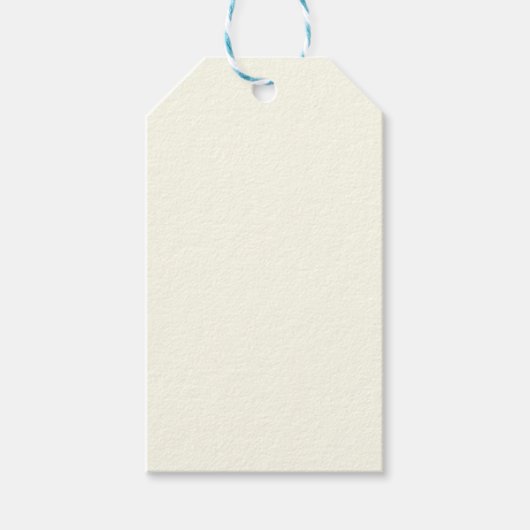 Ivory White Cadeaulabel (Voorkant)