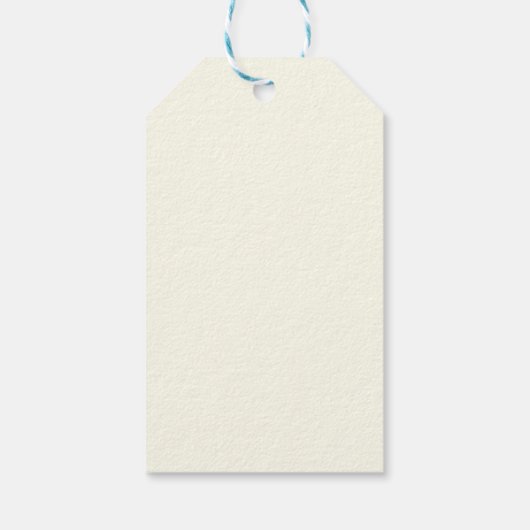 Ivory White Cadeaulabel (Achterkant)