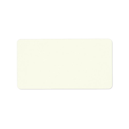 Ivory White Etiket (Voorkant)