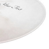 Ivory White Flowers Cutting Board Snijplank (Hoek)