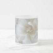 Ivory white matglas koffiemok (Center)