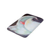 Ivory White Orchid met Lila Lemon Hues Badmat (Gekanteld)