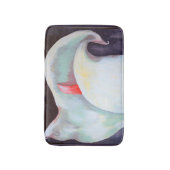 Ivory White Orchid met Lila Lemon Hues Badmat (Voorkant Verticaal)