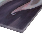 Ivory White Orchid met Lila Lemon Hues Snijplank (Hoek)