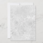 Ivory White  Parasol Virtual Shower Kaart (Achterkant)