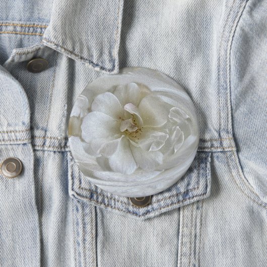 Ivory white ronde button 4,0 cm (In situ)