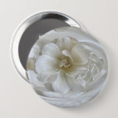 Ivory white ronde button 4,0 cm (Voorkant /achterkant)