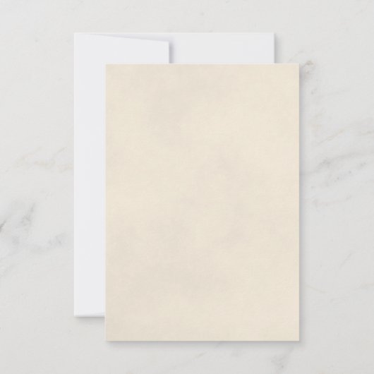 Ivory White Rose Elegant Wedding Calendar Save The Date (Achterkant)