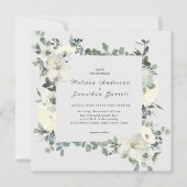 Ivory White Roses Floral Wedding (Voorkant)