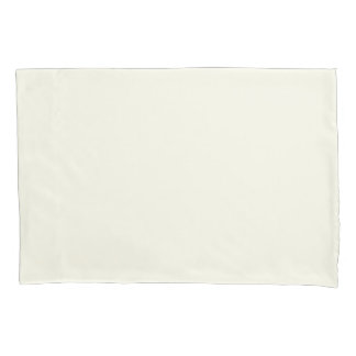 Ivory White Standard - Single Pillowcase Kussensloop