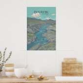 Ivvavik Nationaal Park Canada Reisposter Poster (Keuken)