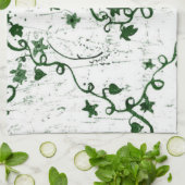 Ivy Abstract Theedoek (Gevouwen)