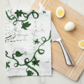 Ivy Abstract Theedoek (Quarter Fold)