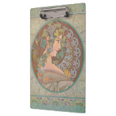 Ivy - Alphonse Mucha Klembord (Links)