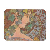 Ivy - Alphonse Mucha Magneet (Horizontaal)