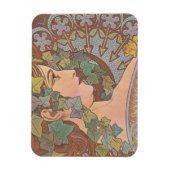 Ivy - Alphonse Mucha Magneet (Verticaal)