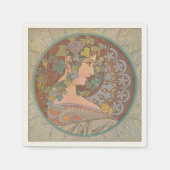 Ivy - Alphonse Mucha Servet (Voorkant)