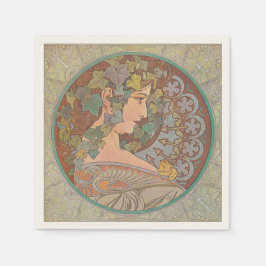 Ivy - Alphonse Mucha Servet