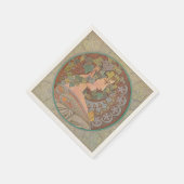 Ivy - Alphonse Mucha Servet (Hoek)