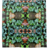 Ivy and field stone douchegordijn (Voorkant)